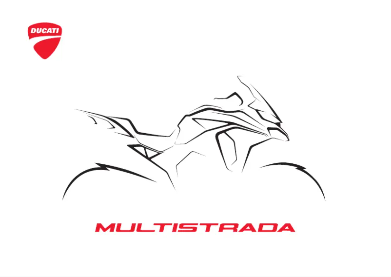 Page 1 de la notice Manuel utilisateur Ducati Multistrada V4 Rally Full Adventure (2024)