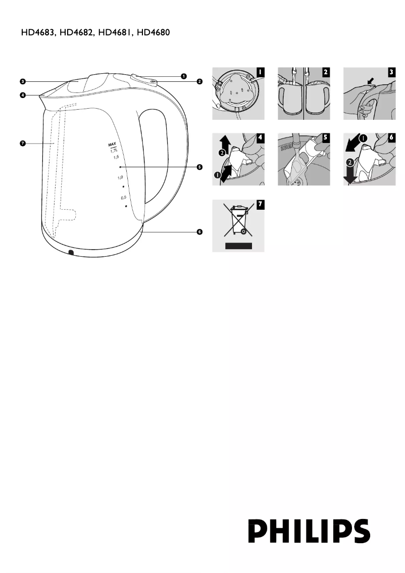 Page n°1 - Manuel utilisateur Philips HD4682