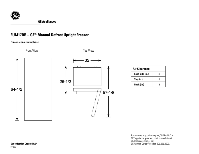 Imagen de la primera página del manual del dispositivo FUM17DRRWH