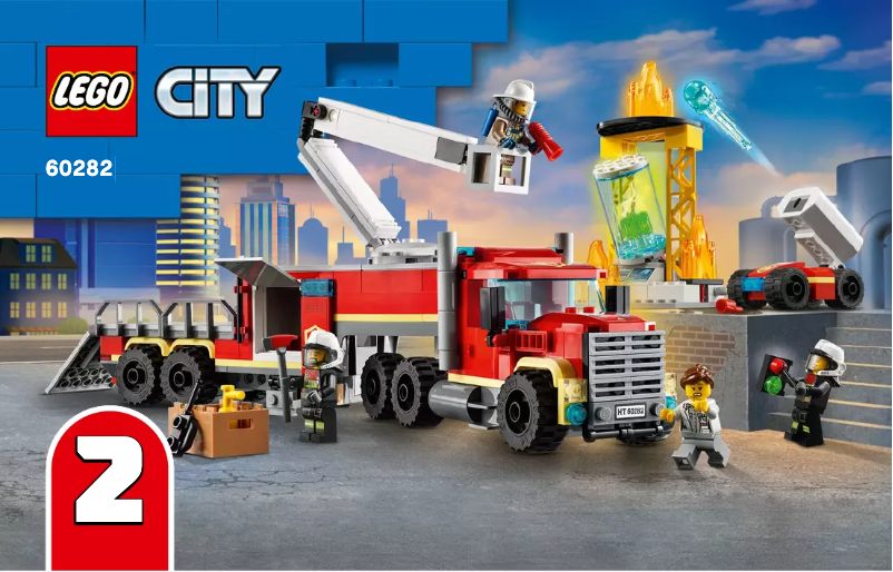 Page n°1 - Manuel utilisateur Lego City 60282