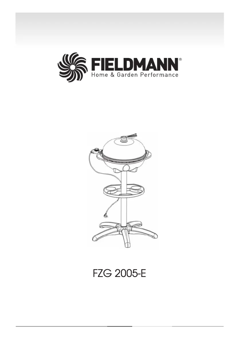 Página 1 del manual Manual de usuario Fieldmann FZG 2005-E
