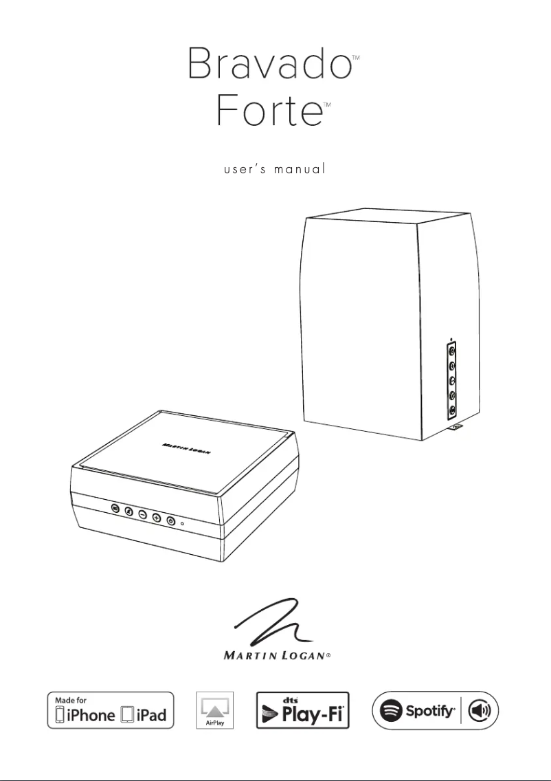 Image de la première page du manuel de l'appareil Bravado