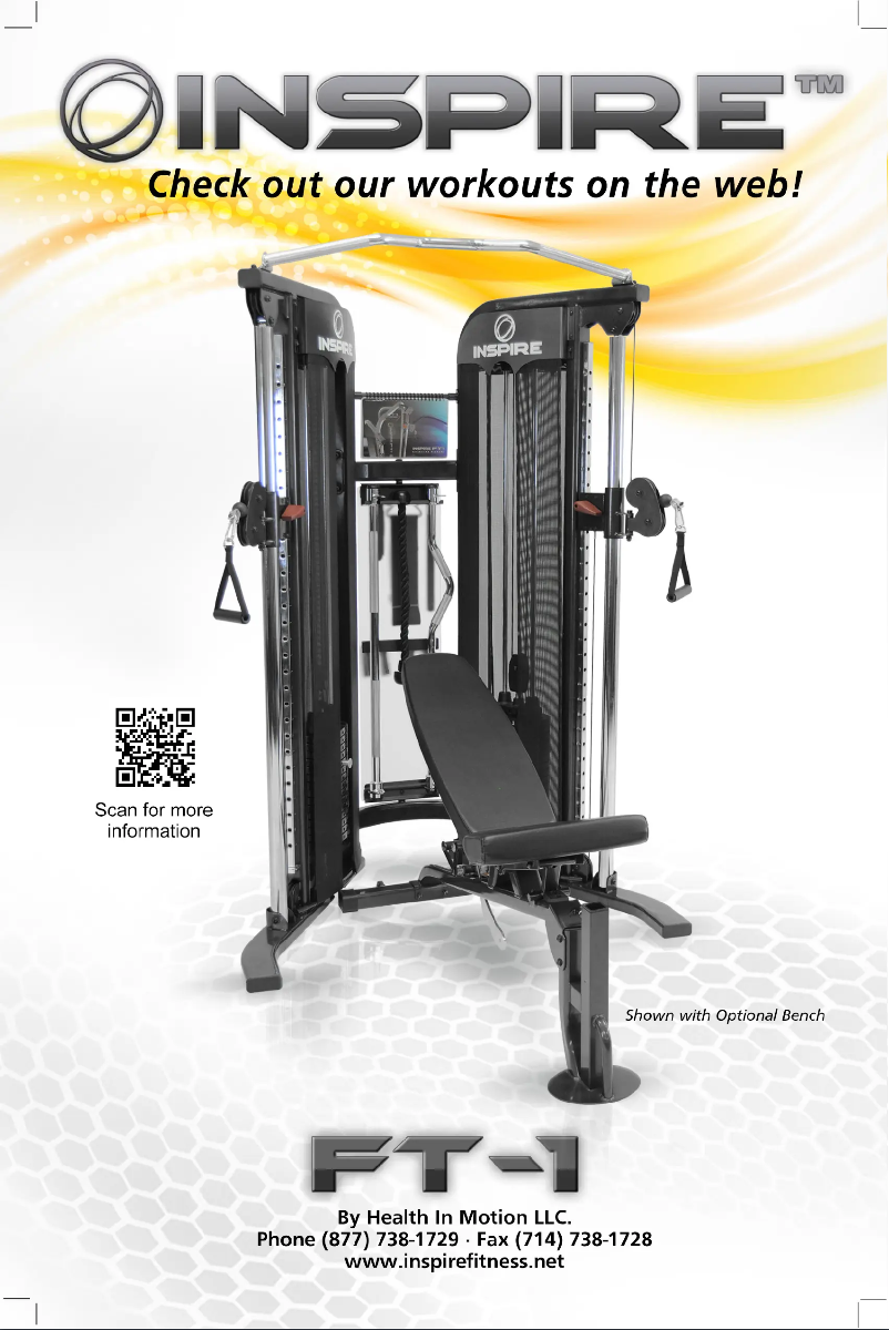 Imagen de la primera página del manual del dispositivo FT1