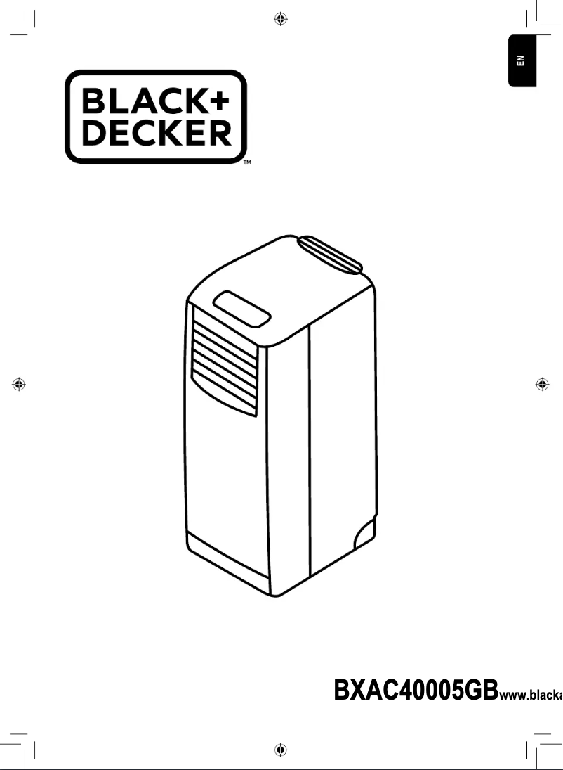 Page n°1 - Manuel utilisateur Black & Decker BXAC40005GB