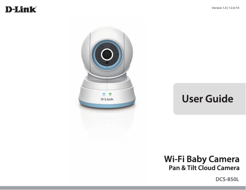 Image de la première page du manuel de l'appareil Pan & Tilt Wi-Fi Baby Camera