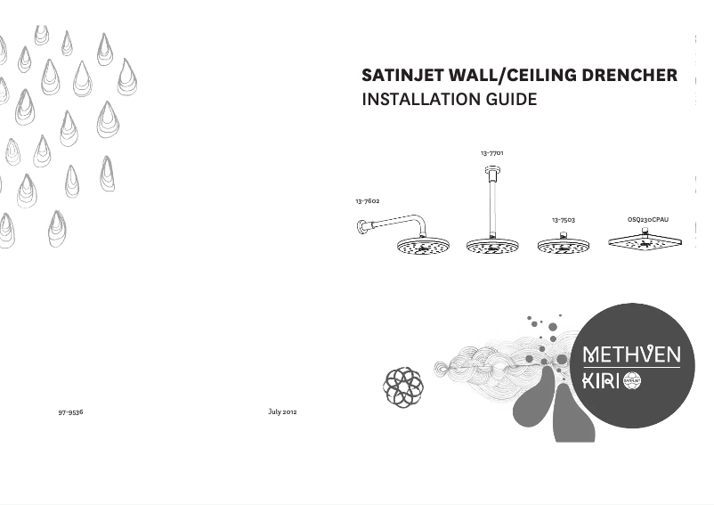 Imagen de la primera página del manual del dispositivo Satinjet OSQ230CPAU