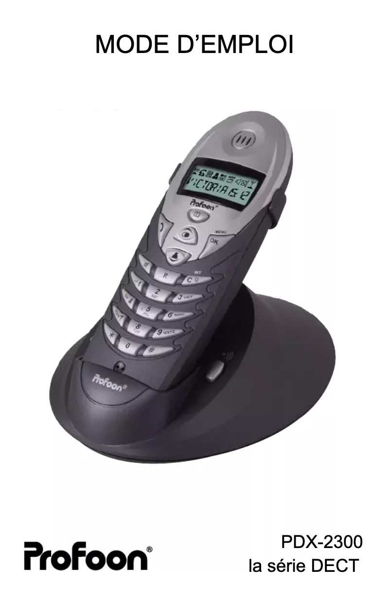 Página 1 del manual Manual de usuario Profoon PDX-2328