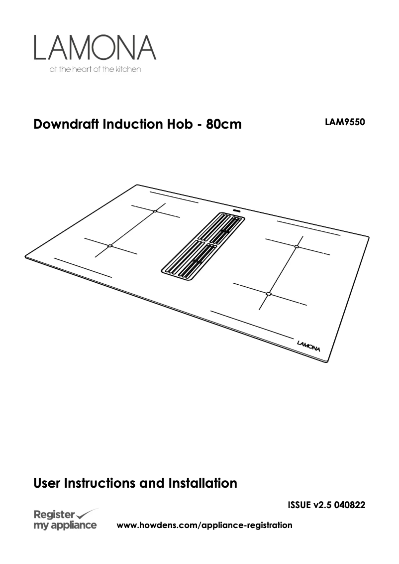 Image de la première page du manuel de l'appareil LAM9550