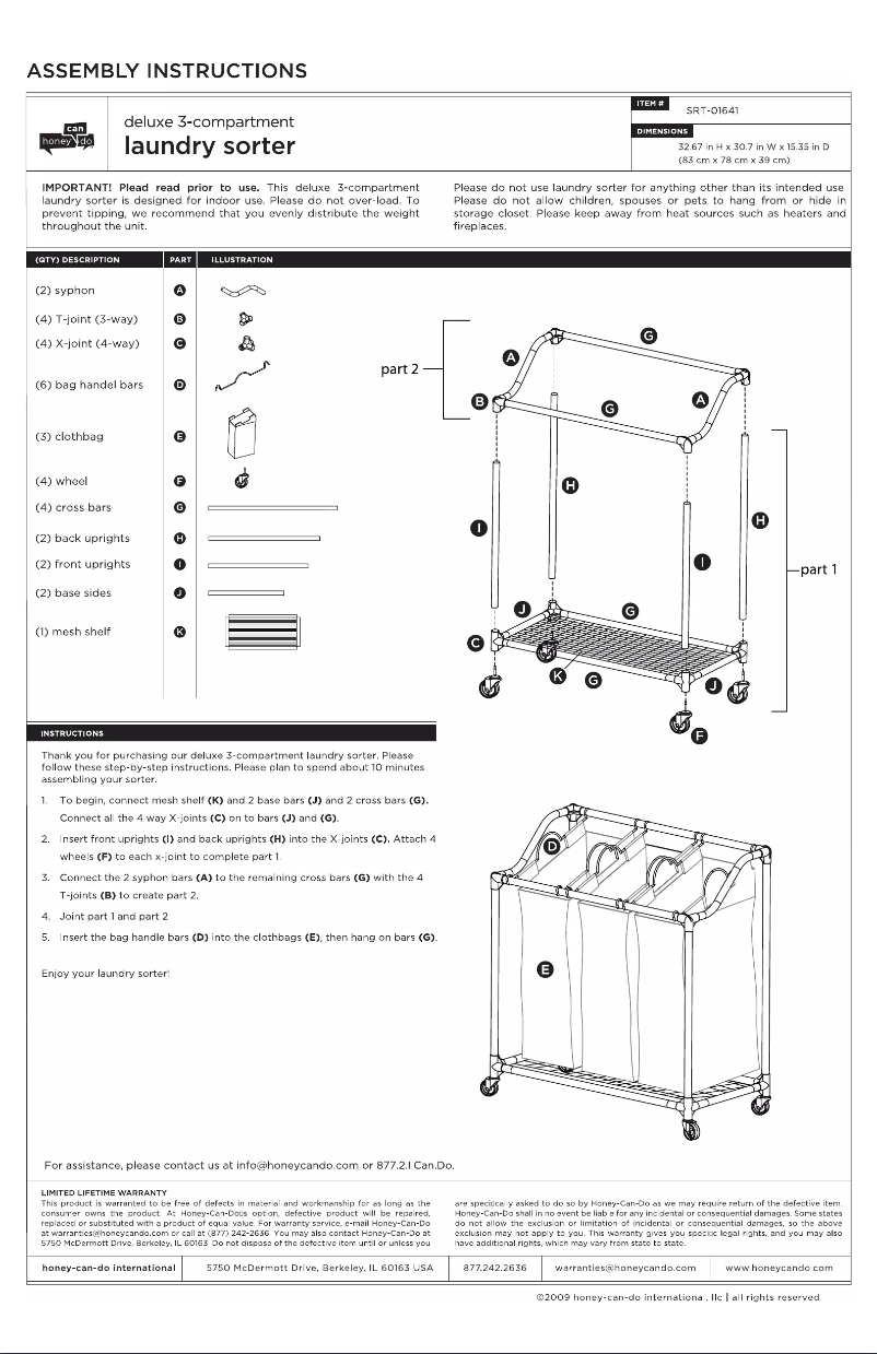 Image de la première page du manuel de l'appareil SRT-01641
