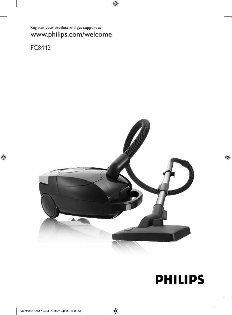 Página 1 del manual Manual de usuario Philips Gladiator FC8442