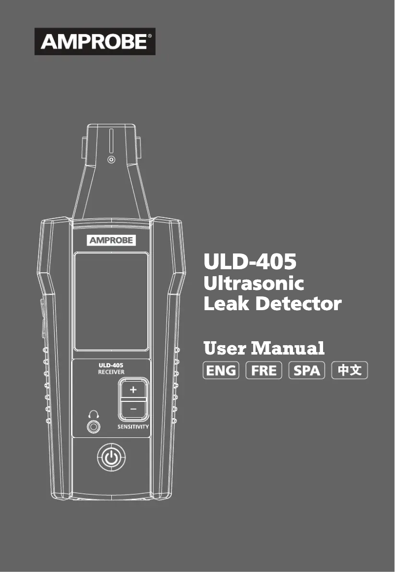Página 1 del manual Manual de usuario Amprobe ULD-405