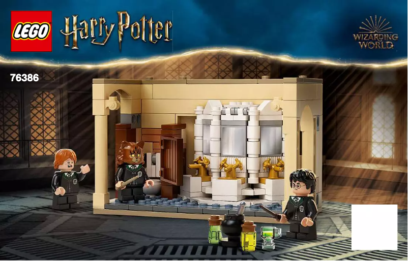 Page 1 de la notice Manuel utilisateur Lego Harry Potter 76386