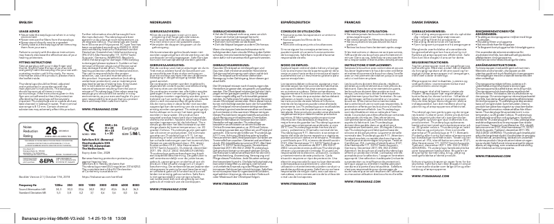 Page n°1 - Manuel utilisateur Thunderplugs Pro