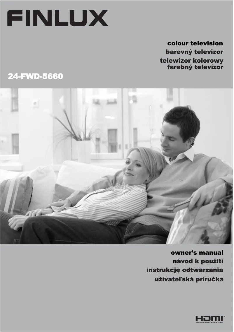 Page 1 de la notice Manuel utilisateur Finlux 24FWD5660