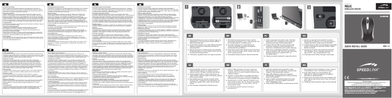 Page n°1 - Manuel utilisateur Speed-Link RELIC