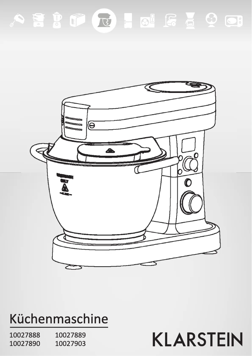 Página 1 del manual Manual de usuario Klarstein 10027903