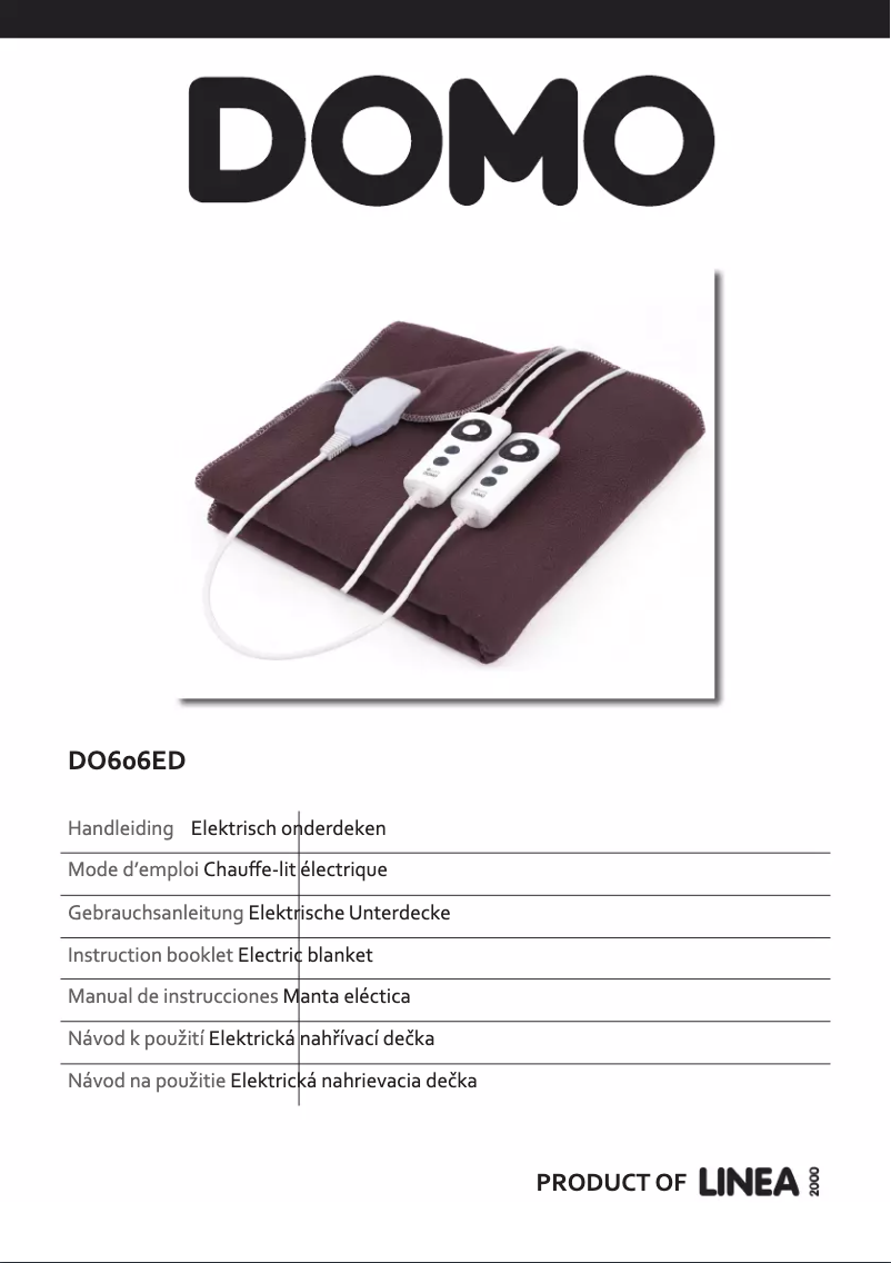 Page 1 de la notice Manuel utilisateur Domo DO606ED