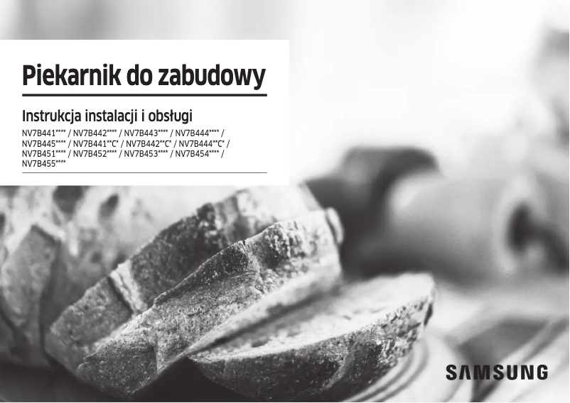 Page n°1 - Manuel utilisateur Samsung NV7B44207AS