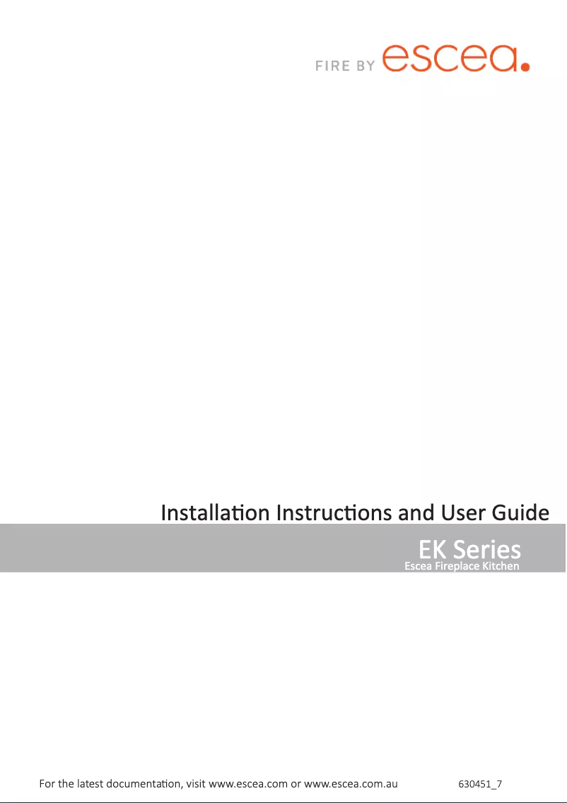 Image de la première page du manuel de l'appareil EK1550