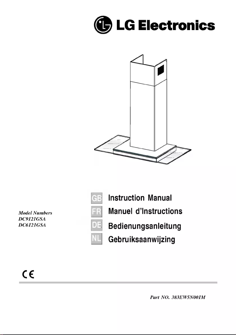Image de la première page du manuel de l'appareil DC9121GSA