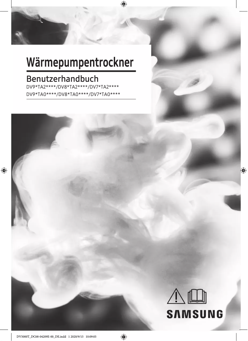 Page n°1 - Manuel utilisateur Samsung DV80TA020TE