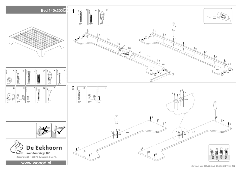 Página 1 del manual Manual de usuario WOOOD Connect