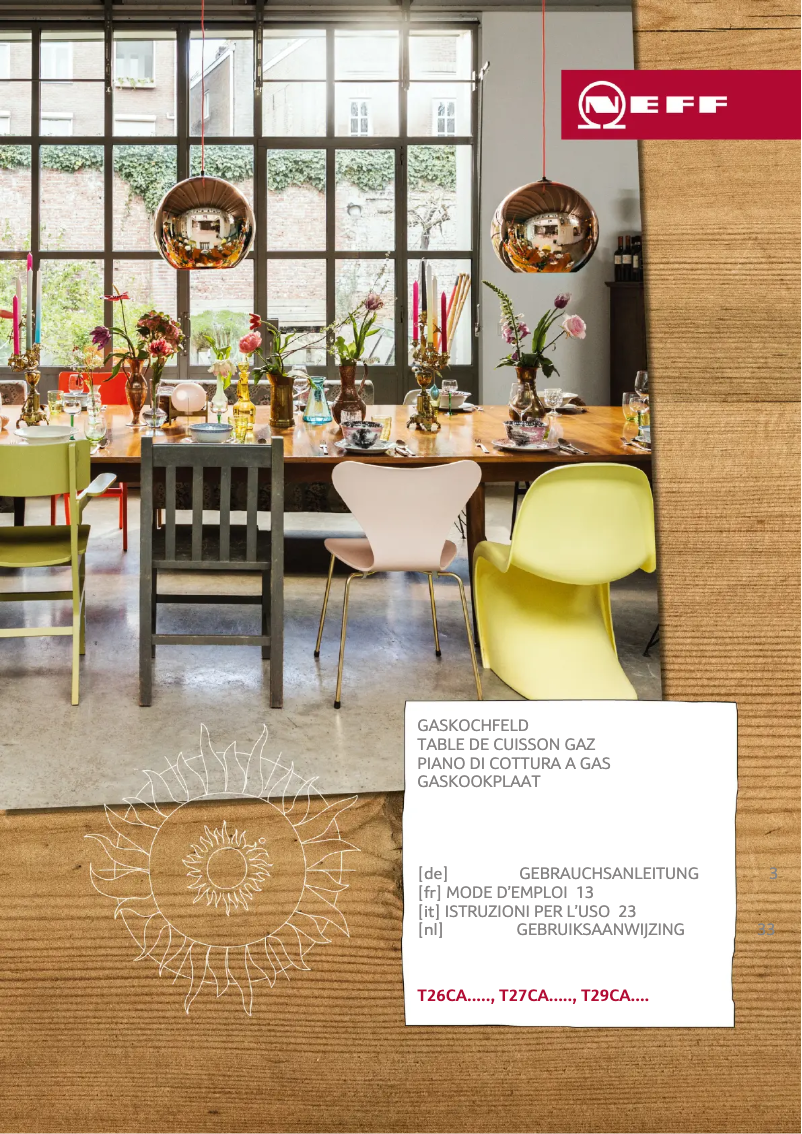 Page n°1 - Manuel utilisateur Neff T27CA59S0