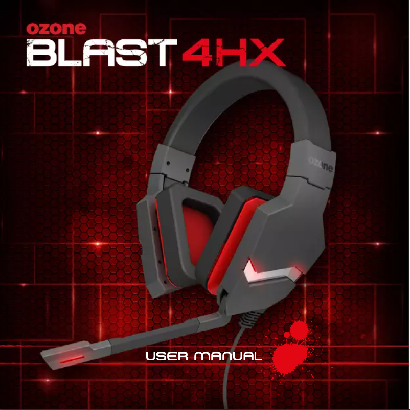 Page 1 de la notice Manuel utilisateur Ozone Blast 4HX