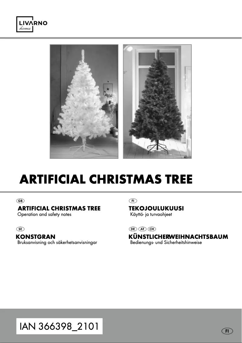 Page n°1 - Manuel utilisateur Livarno Lux HG06641A