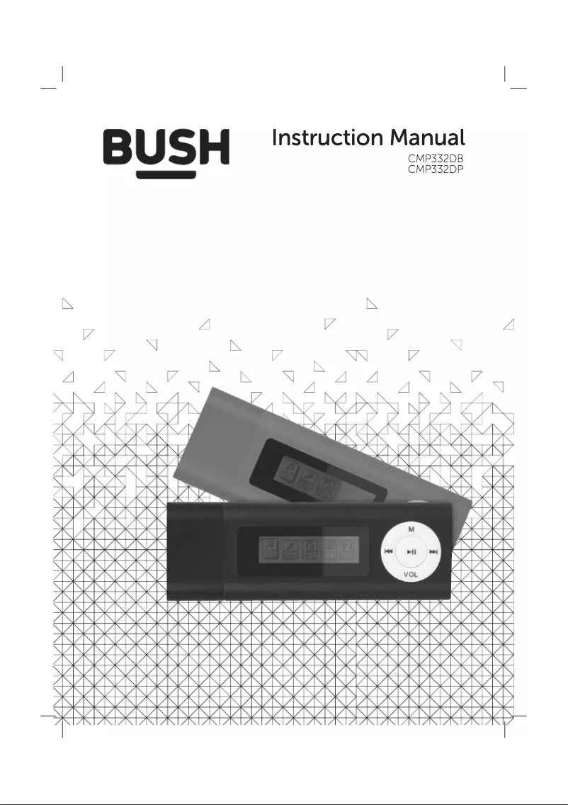 Page n°1 - Manuel utilisateur Bush CMP332DB