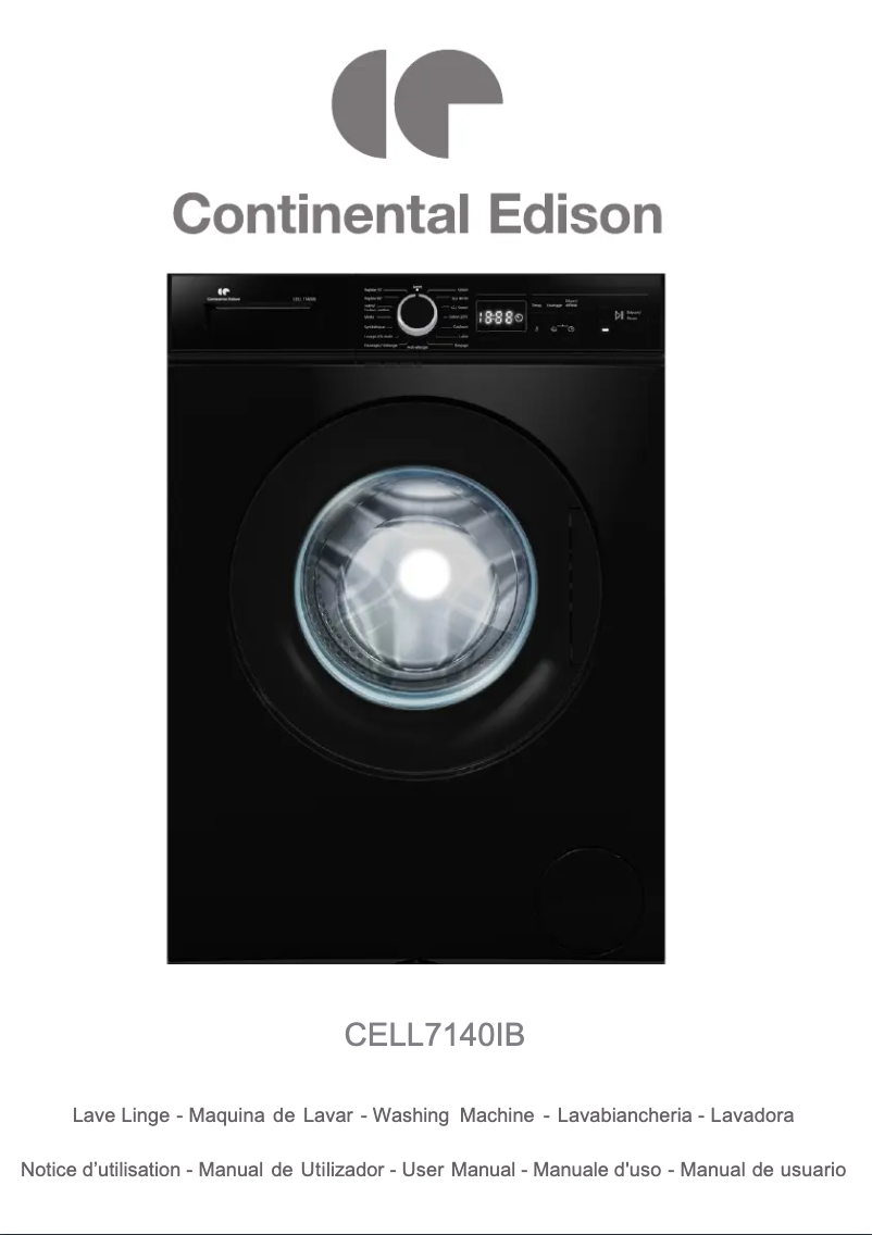 Page 1 de la notice Manuel utilisateur Continental Edison CELL7140IB