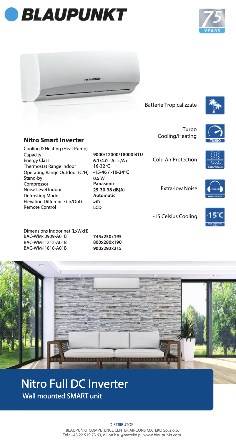 Page n°1 - Manuel utilisateur Blaupunkt Nitro Smart