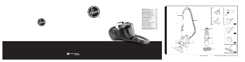 Page n°1 - Manuel utilisateur Hoover BR30PET 011