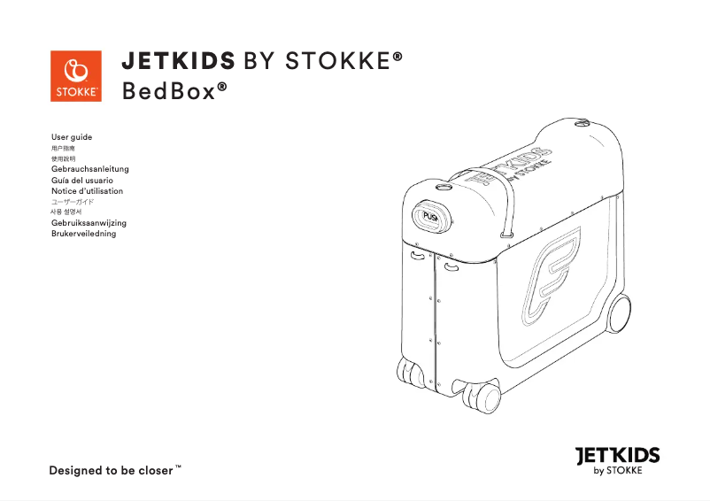 Page n°1 - Manuel utilisateur Stokke JetKids BedBox