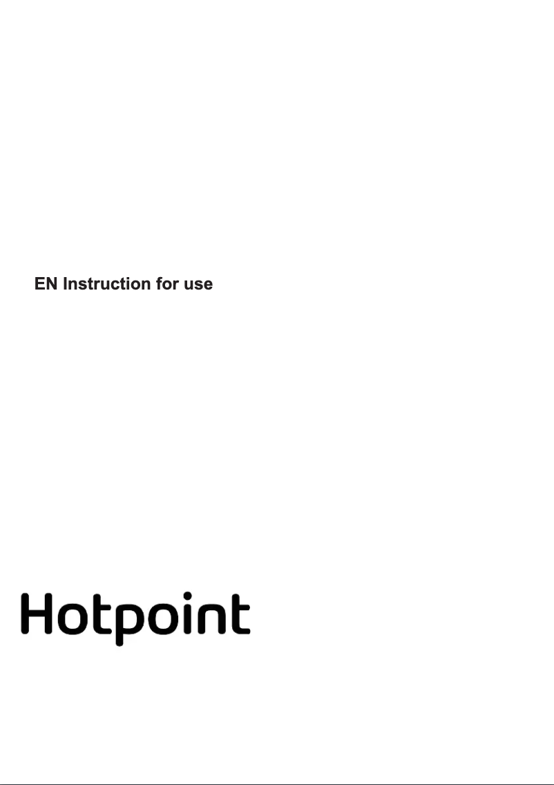 Página 1 del manual Manual de instrucciones Hotpoint PVH 92 B K