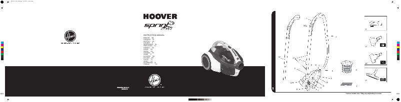 Página 1 del manual Manual de instrucciones Hoover TSBE 2002 011