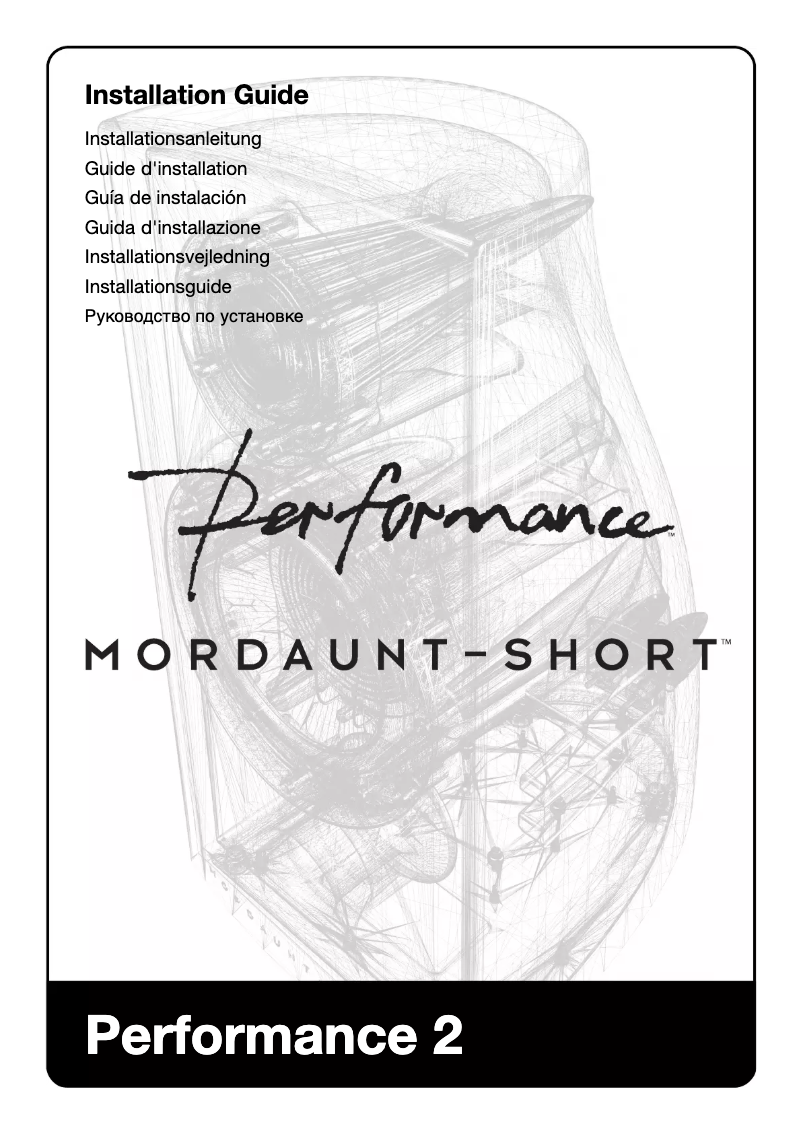 Página 1 del manual Manual de usuario Mordaunt-Short Performance 2