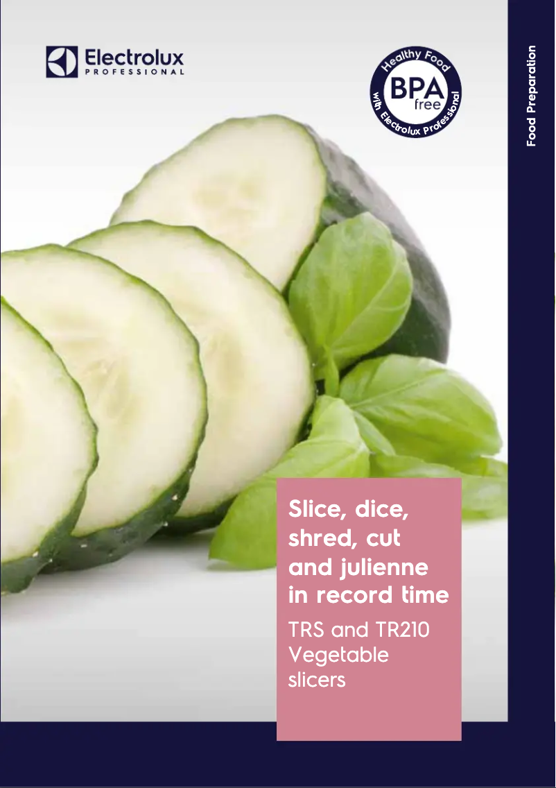 Page 1 of the manual User Manual Electrolux TRSY1V50