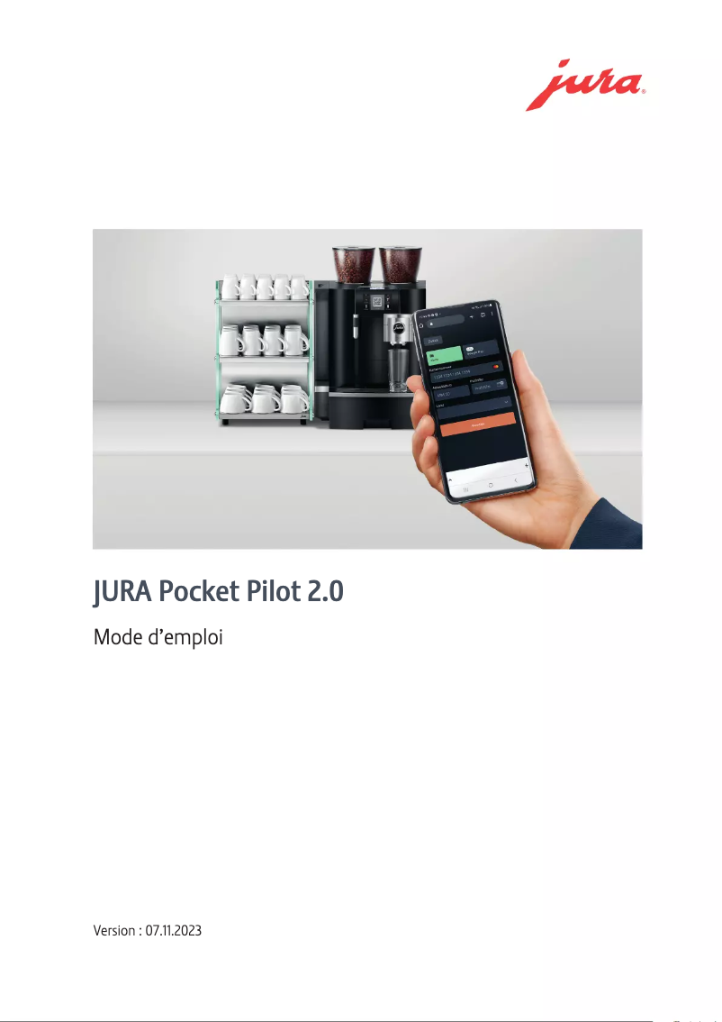 Página 1 del manual Manual de usuario Jura Pocket Pilot 2.0