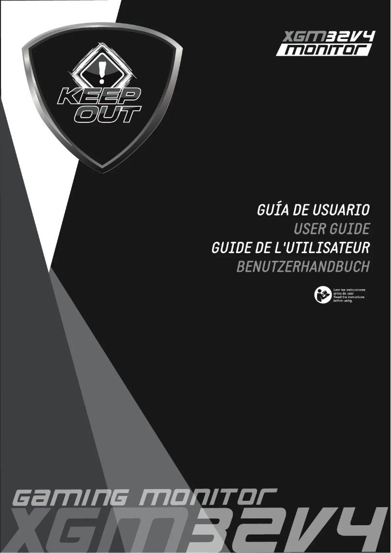 Página 1 del manual Manual de usuario KeepOut XGM32V4