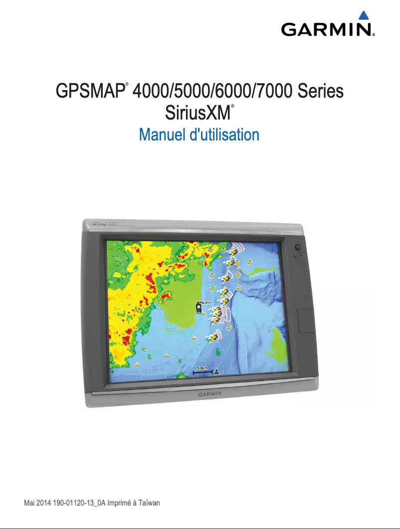 Page 1 de la notice Mode d'emploi Garmin GXM 51