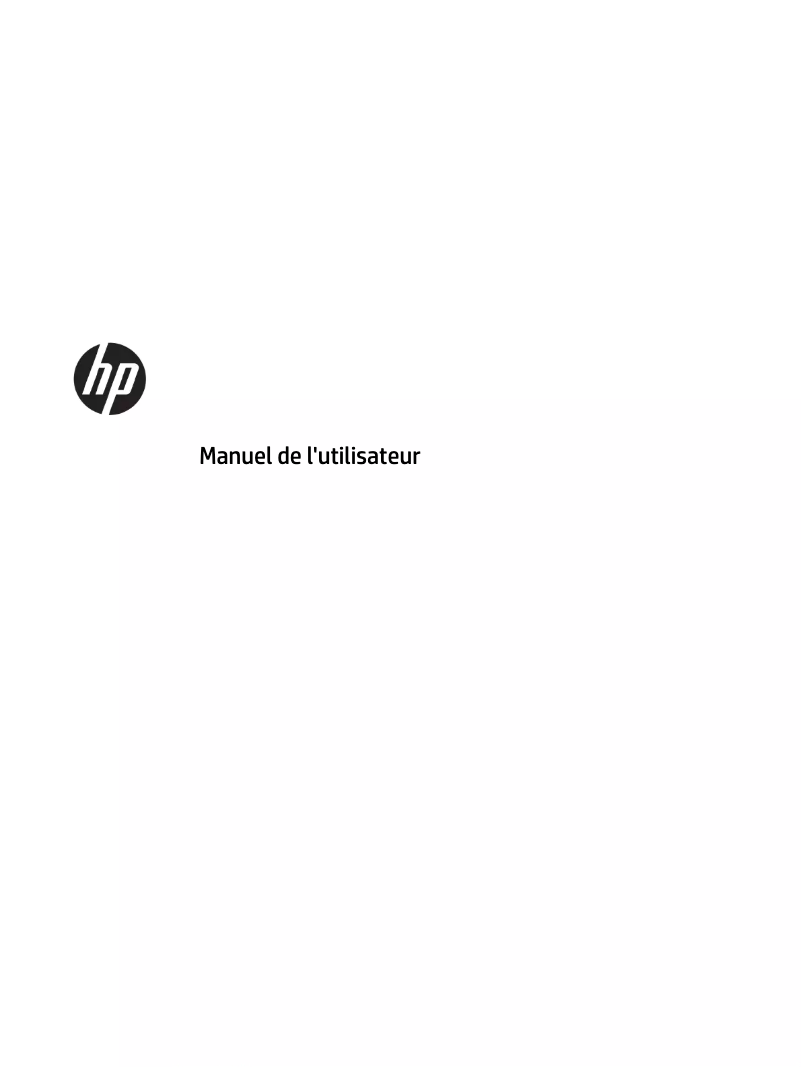Page n°1 - Manuel utilisateur HP ProBook x360 11 G2
