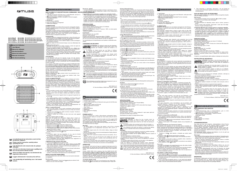 Image de la première page du manuel de l'appareil M-312 BTK