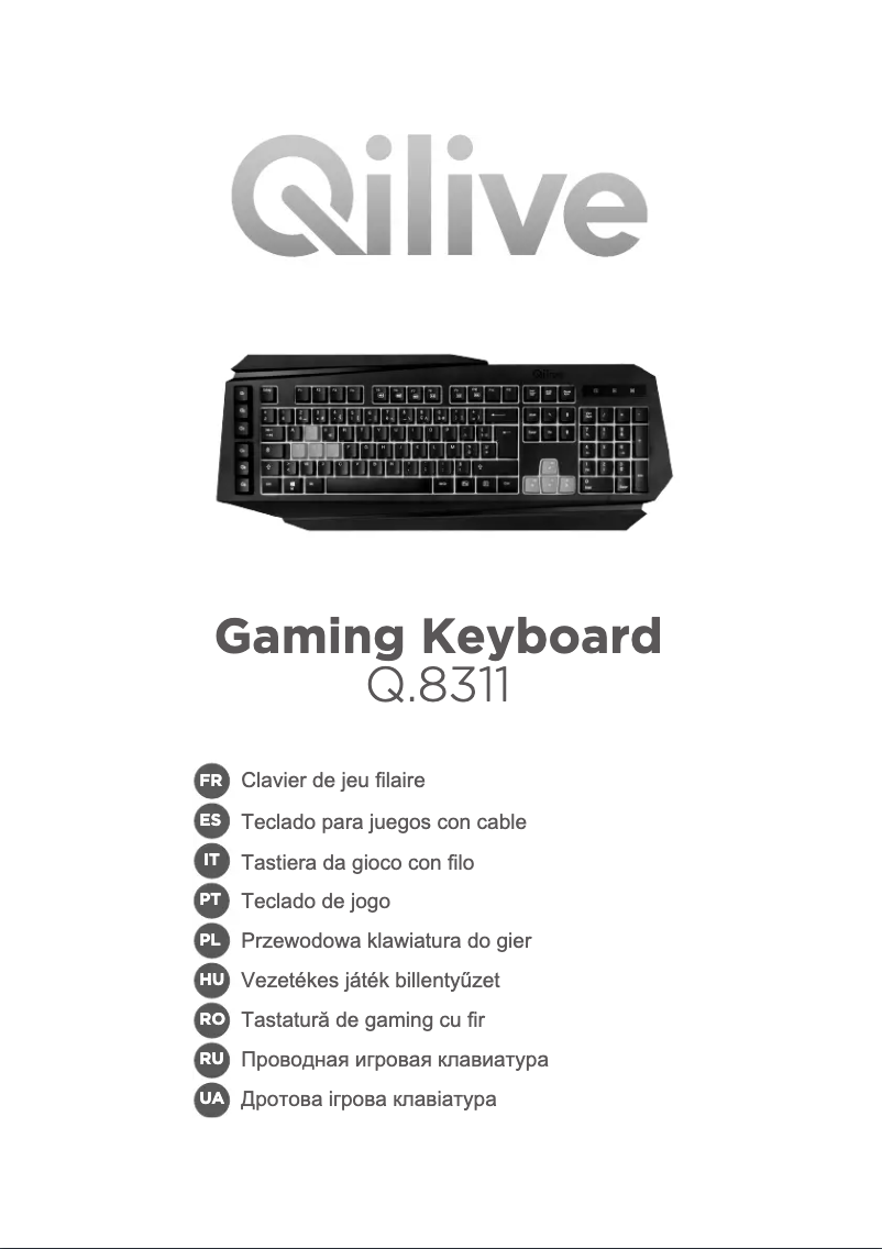 Page 1 de la notice Manuel utilisateur Qilive Q.8311