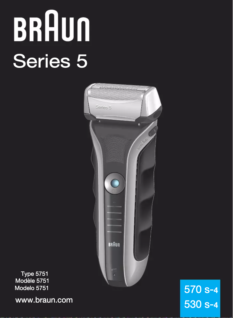 Page 1 de la notice Manuel utilisateur Braun 570s-4