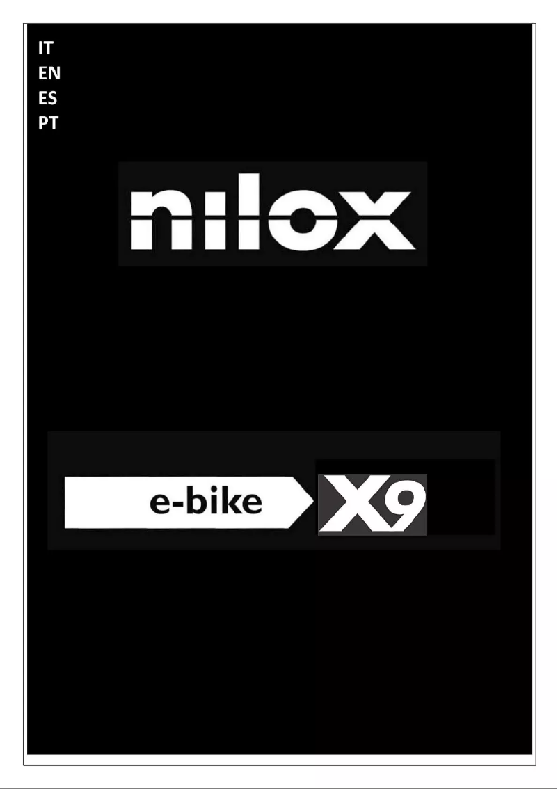 Image de la première page du manuel de l'appareil X9