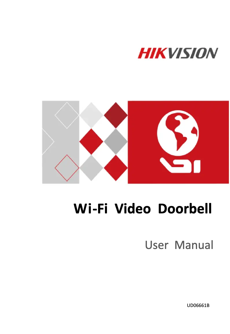 Page 1 de la notice Manuel utilisateur Hikvision DS-KB6003-WIP