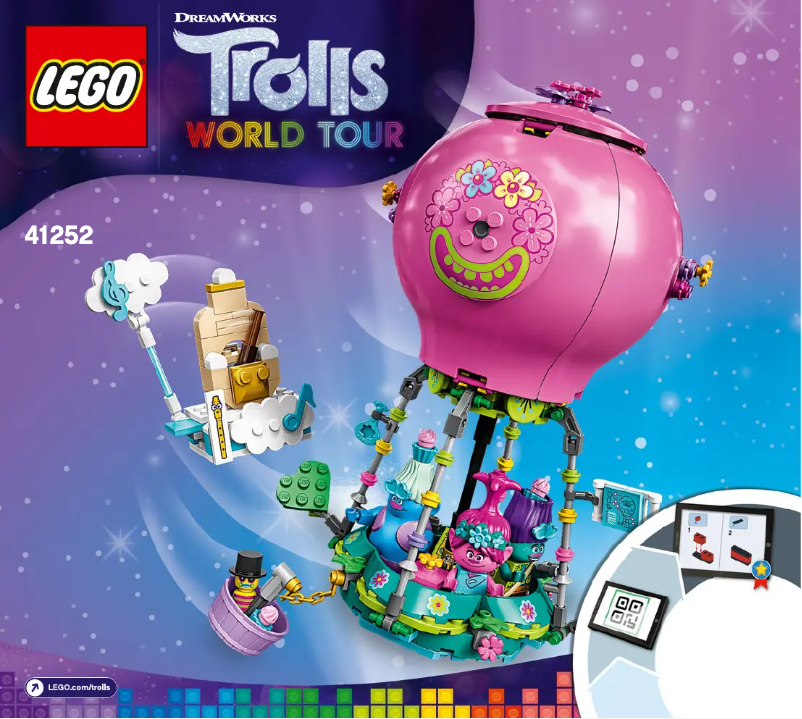 Page n°1 - Manuel utilisateur Lego Trolls 41252