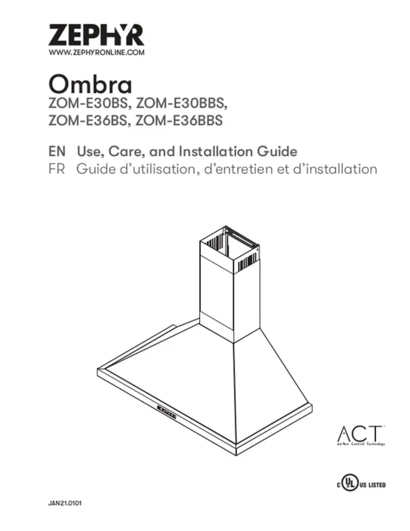 Image de la première page du manuel de l'appareil Ombra ZOM-E36BS