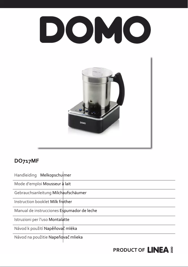 Page n°1 - Manuel utilisateur Domo DO717MF